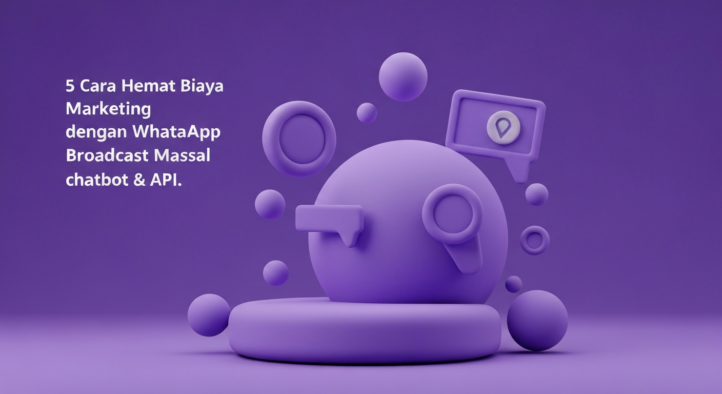 5 Cara Hemat Biaya Marketing dengan WhatsApp Broadcast Massal