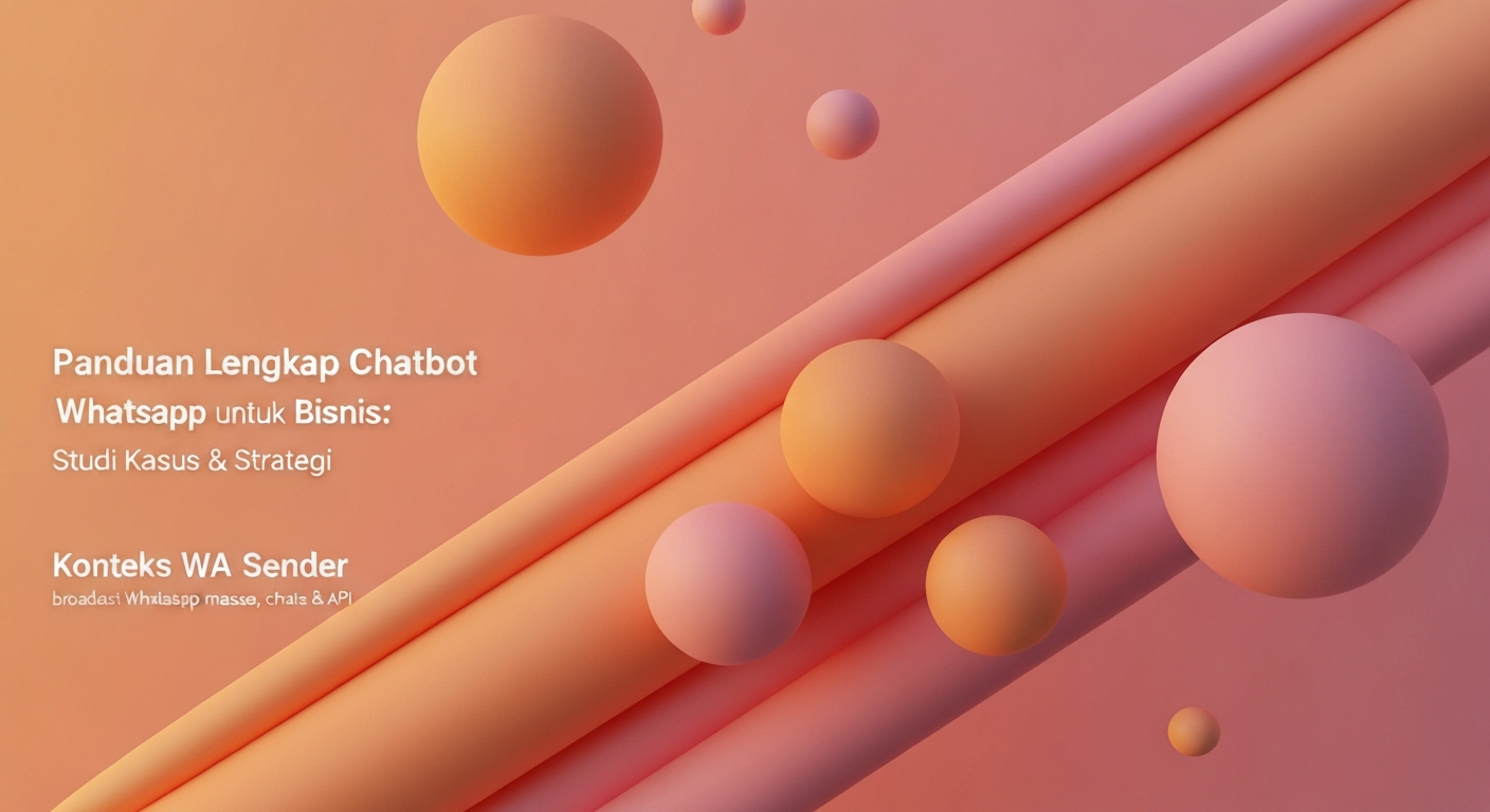Panduan Lengkap Chatbot WhatsApp untuk Bisnis: Studi Kasus & Strategi
